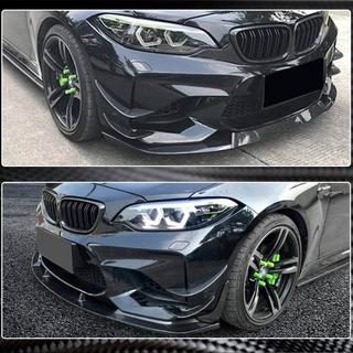 Priekšējā bampera lūpa (F87 M2, oglekļa šķiedra) BMW 2. sērija F22/F23 2014–2021 foto 3