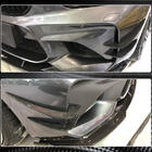 BMW 2. sērija F22/F23 2014–2021 Priekšējā bampera flapi Flap FRP V2 (priekš F87 M2 2016-2020) foto 4