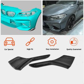 Priekšējā bampera flapi Flap (F87 M2/M2C, oglekļa šķiedra) BMW 2. sērija F22/F23 2014–2021 foto 2