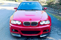 BMW 3. sērija E46 1998–2006 Priekšējā bampera uzlikas Flap (M3, karbons) foto 4