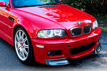 BMW 3. sērija E46 1998–2006 Priekšējā bampera uzlikas Flap (M3, karbons) foto 1