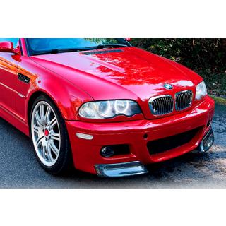 Priekšējā bampera uzlikas Flap (M3, karbons) BMW 3. sērija E46 1998–2006 foto 1