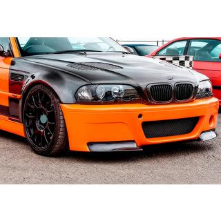 Priekšējā bampera uzlikas Flap (M3, karbons) BMW 3. sērija E46 1998–2006 foto 2