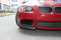 BMW 3. sērija E90/E91 2005–2011 Priekšējā bampera lūpas uzlikas Flap FRP V2 (E90 2008-2011 Base) foto 5
