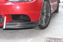 BMW 3. sērija E90/E91 2005–2011 Priekšējā bampera lūpas uzlikas Flap FRP V2 (E90 2008-2011 Base) foto 6