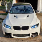 BMW 3. sērija E92/E93 2006–2013 Priekšējā bampera flapi, oglekļa šķiedra (M3, oglekļa šķiedra) foto 2