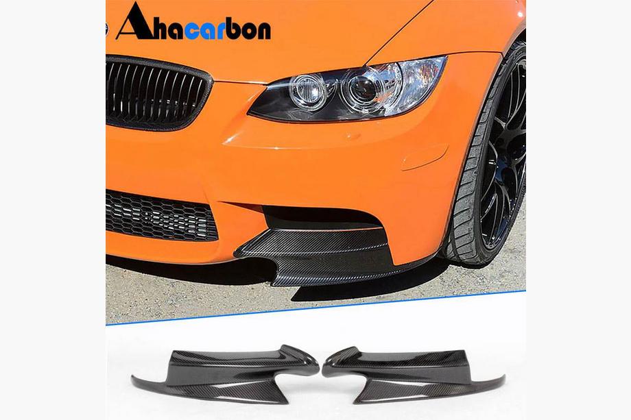 BMW 3. sērija E92/E93 2006–2013 Priekšējā bampera flapi, oglekļa šķiedra (M3, oglekļa šķiedra) Image