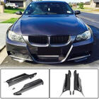 BMW 3. sērija E90/E91 2005–2011 Priekšējā bampera uzlikas Flap (E90 2005-2008 M-Sport, oglekļa šķiedra) foto 1