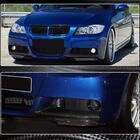 BMW 3. sērija E90/E91 2005–2011 Priekšējā bampera uzlikas Flap (E90 2005-2008 M-Sport, oglekļa šķiedra) foto 3