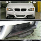 BMW 3. sērija E90/E91 2005–2011 Priekšējā bampera uzlikas Flap (E90 2005-2008 M-Sport, oglekļa šķiedra) foto 4