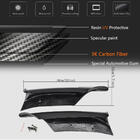 BMW 3. sērija E90/E91 2005–2011 Priekšējā bampera uzlikas Flap (E90 2005-2008 M-Sport, oglekļa šķiedra) foto 5