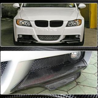 Priekšējā bampera uzlikas Flap (E90 2005-2008 M-Sport, oglekļa šķiedra) foto 4