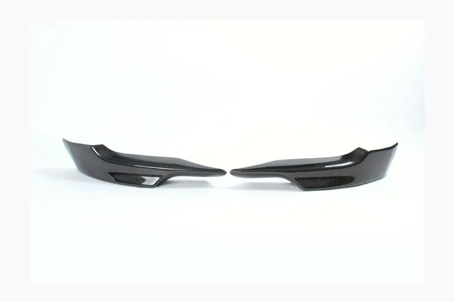 BMW 3. sērija E92/E93 2006–2013 Flap uzlikas priekšējam bamperim (M-Sport 2006-2009, oglekļa šķiedra) Foto 6