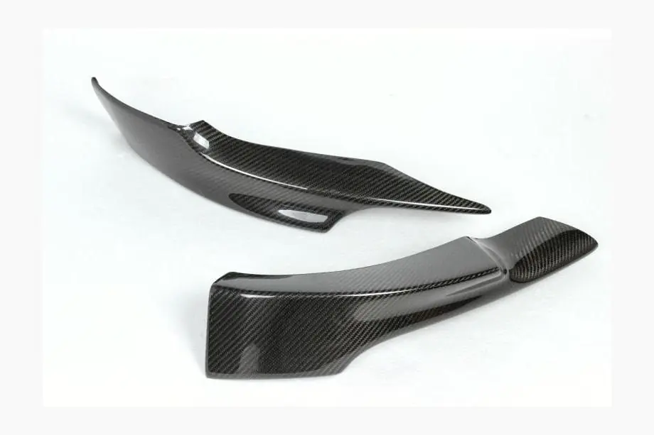 BMW 3. sērija E92/E93 2006–2013 Flap uzlikas priekšējam bamperim (M-Sport 2006-2009, oglekļa šķiedra) Foto 8