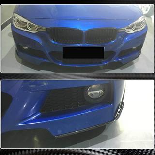 Priekšējā bampera uzlikas Flap (F30 M-Sport, oglekļa šķiedra) foto 4