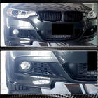 BMW 3. sērija F34 2013–2020 Priekšējā bampera uzlikas Flap (M-Sport, oglekļa šķiedra) foto 4