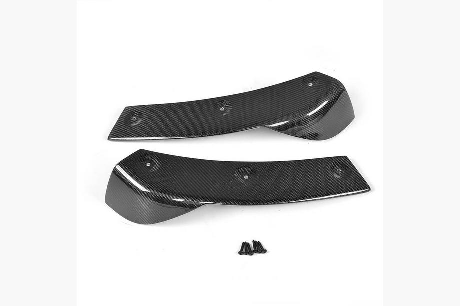 BMW 4 sērija F32/F33/F36 2012–2020 Priekšējā bampera uzlikas Flap (M-Sport, oglekļa šķiedra) Foto 5
