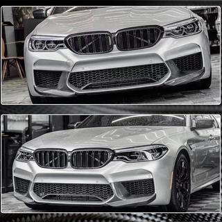 Priekšējā bampera lūpas uzlikas Flap (M5 F90 2017-2020, karbons) BMW 5. sērija G30/G31 2017–2023 foto 4