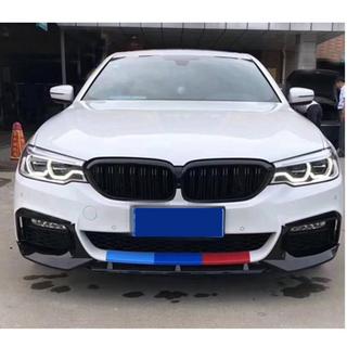 Priekšējā bampera uzlikas Flap V1 (M-Sport 2017-2020, oglekļa šķiedra) BMW 5. sērija G30/G31 2017–2023 foto 2