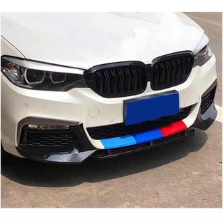 Priekšējā bampera uzlikas Flap V1 (M-Sport 2017-2020, oglekļa šķiedra) BMW 5. sērija G30/G31 2017–2023 foto 3