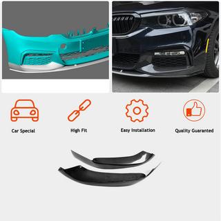 Priekšējā bufera flapi Flap V2 (M-Sport 2017-2020, oglekļa šķiedra) BMW 5. sērija G30/G31 2017–2023 foto 2