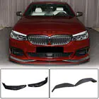 BMW 5. sērija G30/G31 2017–2023 Priekšējā bampera lūpas uzlikas Flap V3 (M-Sport 2017-2020, oglekļa šķiedra) foto 1