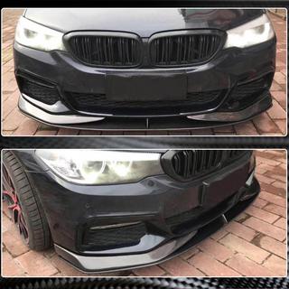 Priekšējā bampera lūpas uzlikas Flap V3 (M-Sport 2017-2020, oglekļa šķiedra) BMW 5. sērija G30/G31 2017–2023 foto 3