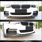 BMW 5. sērija G30/G31 2017–2023 Priekšējā bampera uzlikas Flap Karbons V4 (M-Sport 2017-2020) foto 4