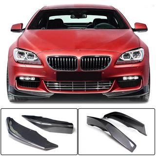 Priekšējā bampera lūpas uzlikas Flap V1 (M-Sport, oglekļa šķiedra) BMW 6. sērija F12/F13/F06 2011–2018 foto 1