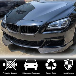 Priekšējā bampera lūpas uzlikas Flap V1 (M-Sport, oglekļa šķiedra) BMW 6. sērija F12/F13/F06 2011–2018 foto 2