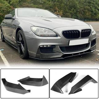 Priekšējā bampera uzlikas Flap V2 (M-Sport, oglekļa šķiedra) BMW 6. sērija F12/F13/F06 2011–2018 foto 1
