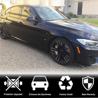 Priekšējā bampera lūpas uzlikas Flap V2 (F80, oglekļa šķiedra) BMW 3. sērija F30/F31 2012–2019 foto 3