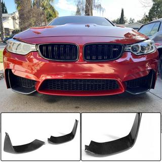 Priekšējā bufera uzlikas Flap V3 (F80, oglekļa šķiedra) BMW 3. sērija F30/F31 2012–2019 foto 1