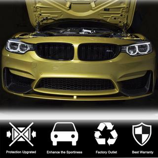 Priekšējā bampera lūpas uzlikas Flap V4 (F82/F83, oglekļa šķiedra) BMW 4 sērija F32/F33/F36 2012–2020 foto 3