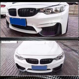 Priekšējā bampera lūpas uzlikas Flap V4 (F82/F83, oglekļa šķiedra) BMW 4 sērija F32/F33/F36 2012–2020 foto 4
