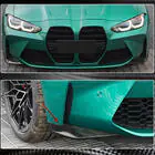 BMW 4. sērija G22/23/26 2020– Priekšējā bampera uzlikas Flap (G82/G83, oglekļa šķiedra) foto 2