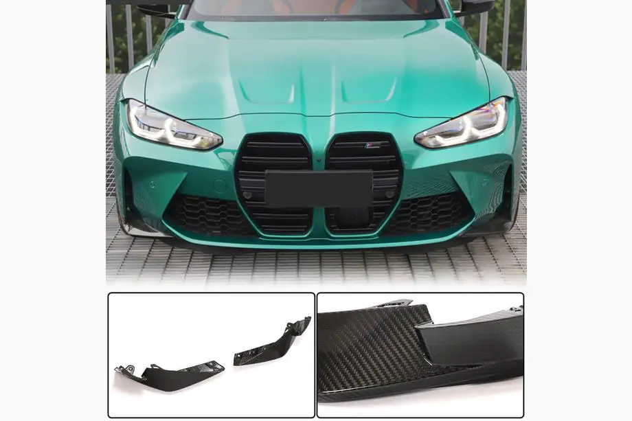 BMW 4. sērija G22/23/26 2020– Priekšējā bampera uzlikas Flap (G82/G83, oglekļa šķiedra) Image