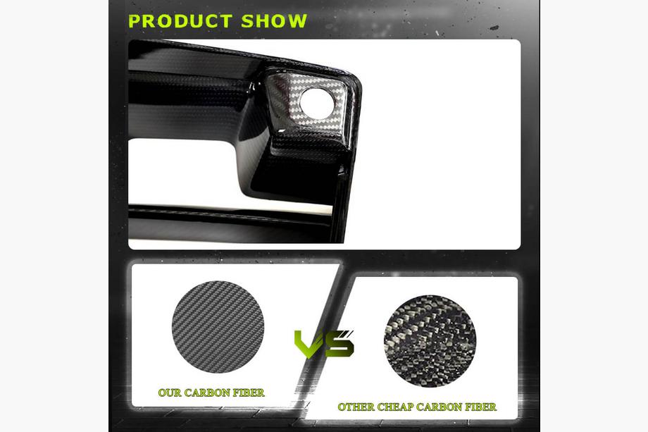 BMW 2. sērija G42 2021– Priekšējā bampera lūpas uzlikas Flap Carbon V2 (G87) Foto 4