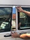 Volkswagen T5 2010–2015 Izpārdošana! Hroma statņu uzlikas (kreisā puse) foto 2