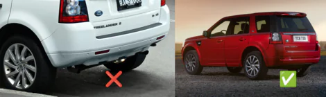 Land Rover Freelander II 2006–2014 Premium dubļusargi (Sport Edition, 4 gab.) foto 3