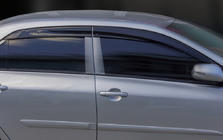 Toyota Corolla 2007–2013 Logu vēja deflektori (4 gab., Sunplex Sport) foto 4