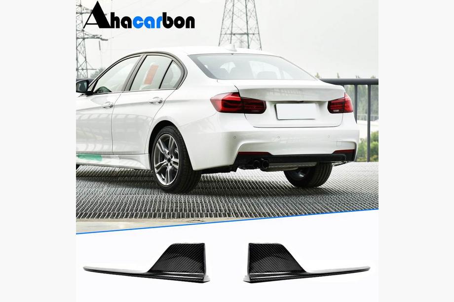 BMW 3. sērija F30/F31 2012–2019 Aizmugurējā bampera flapi Flap (F30 M-Sport, oglekļa šķiedra) Image