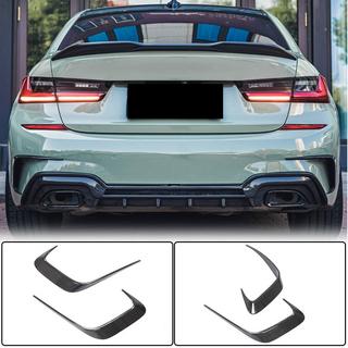 Aizmugurējā bufera uzlikas Flap (M-Sport 2018-2022, karbons) BMW 3. sērija G20/G21 2018– foto 2