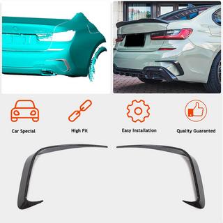 Aizmugurējā bufera uzlikas Flap (M-Sport 2018-2022, karbons) BMW 3. sērija G20/G21 2018– foto 3