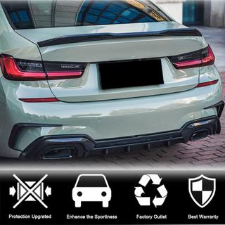 Aizmugurējā bufera uzlikas Flap (M-Sport 2018-2022, karbons) BMW 3. sērija G20/G21 2018– foto 4