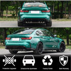 BMW 3. sērija G20/G21 2018– Aizmugurējā bampera flapi Flap V1 (G80, karbons) foto 2