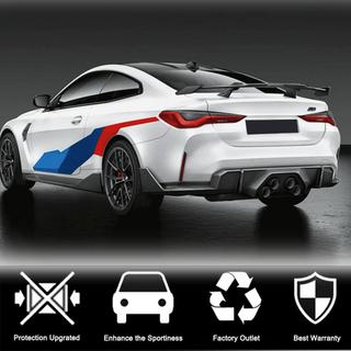 Aizmugurējā bampera uzlikas Flap V2 (G82/G83) BMW 4. sērija G22/23/26 2020– foto 3