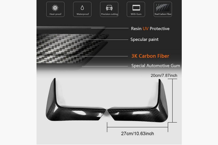 BMW 4 sērija F32/F33/F36 2012–2020 Aizmugurējā bampera uzlikas Flap V2 (F82/F83) Foto 6