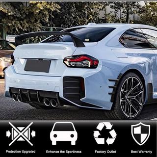Aizmugurējā bampera spliteri V2 (G87, karbons) BMW 2. sērija G42 2021– foto 2