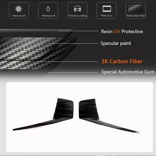 Aizmugurējā bampera spliteri V2 (G87, karbons) BMW 2. sērija G42 2021– foto 4